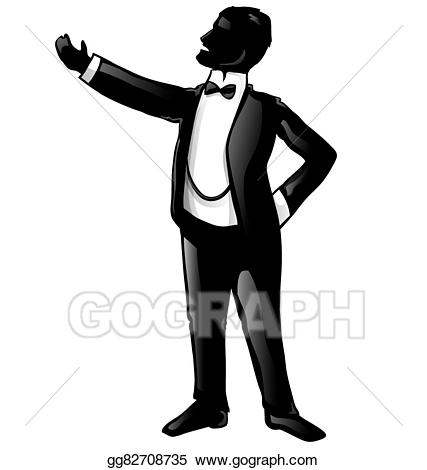 427x470 Opera Singer Clip Art