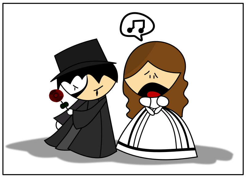 800x583 Phanom Clipart Phantom The Opera