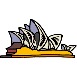 300x300 Sydney Opera House Clipart