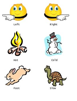 270x350 Opposites Clipart