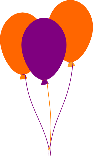 354x592 Clemson Balloons Clip Art