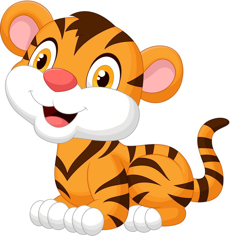 736x754 Big Cat Clipart Orange Objects