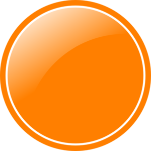 300x300 Orange Circle Clip Art