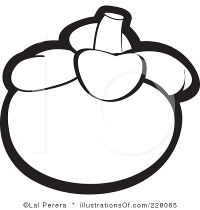 400x420 Fruit Clipart Black And White