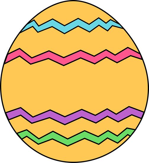 504x550 Easter Egg Border Clipart To Color