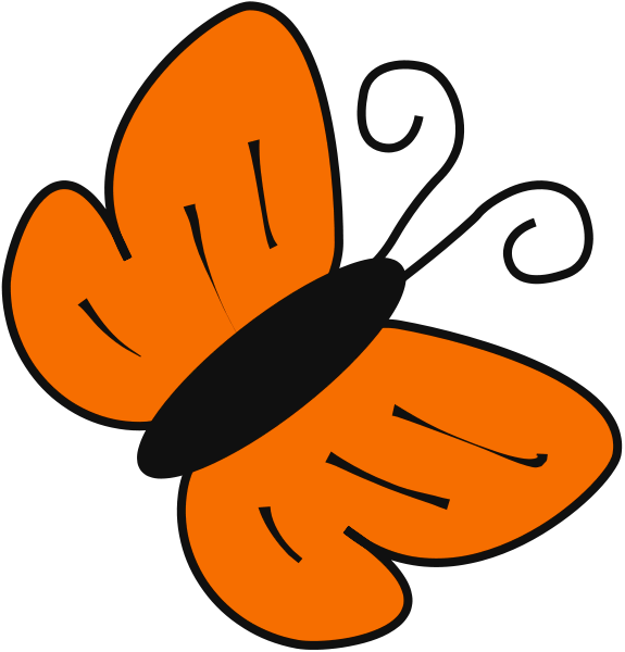 575x600 Beetle Clipart Orange
