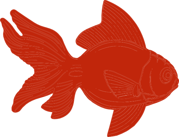 600x460 Orange Fish Clipart Clip Art