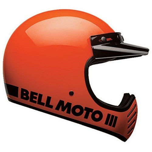 500x500 Bell Moto 3 Classic Orange Helmet