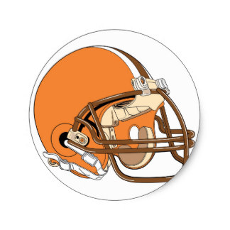 324x324 Football Helmet Stickers Zazzle