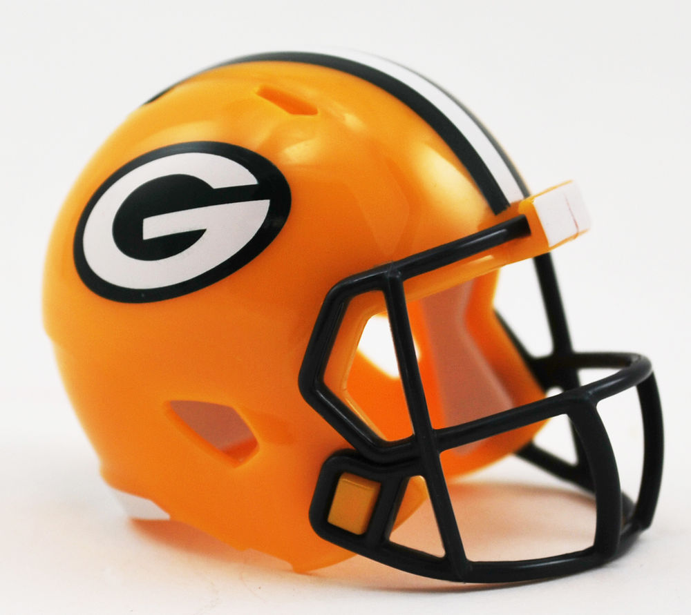 1000x891 New Green Bay Packers Nfl Riddell Speed Pocket Pro Mini