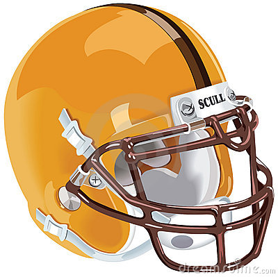 400x399 Yellow Football Helmet Clipart