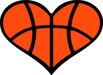 340x247 Basketball Heart Clipart Kid