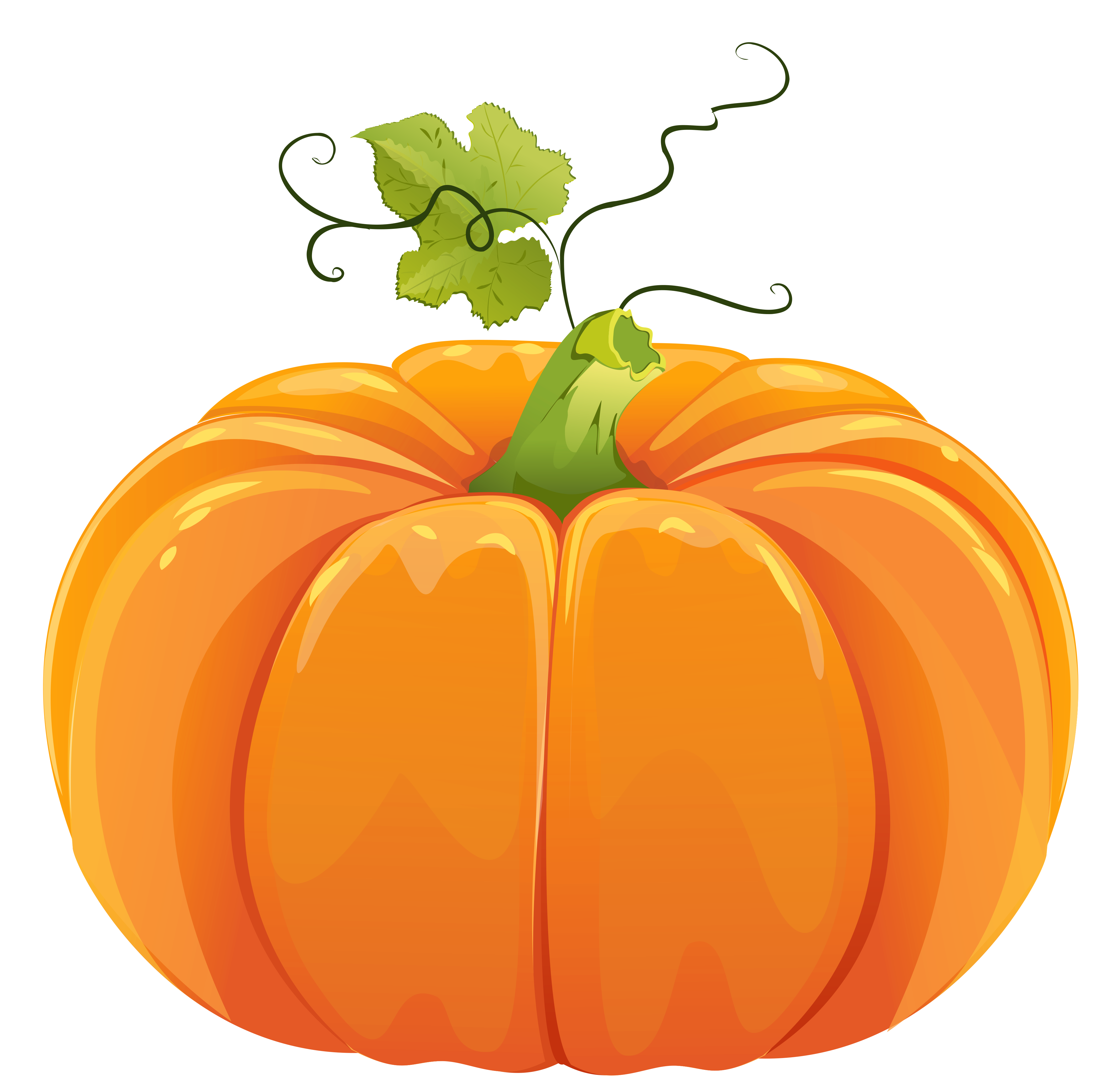 4268x4150 Realistic Clipart Pumpkin