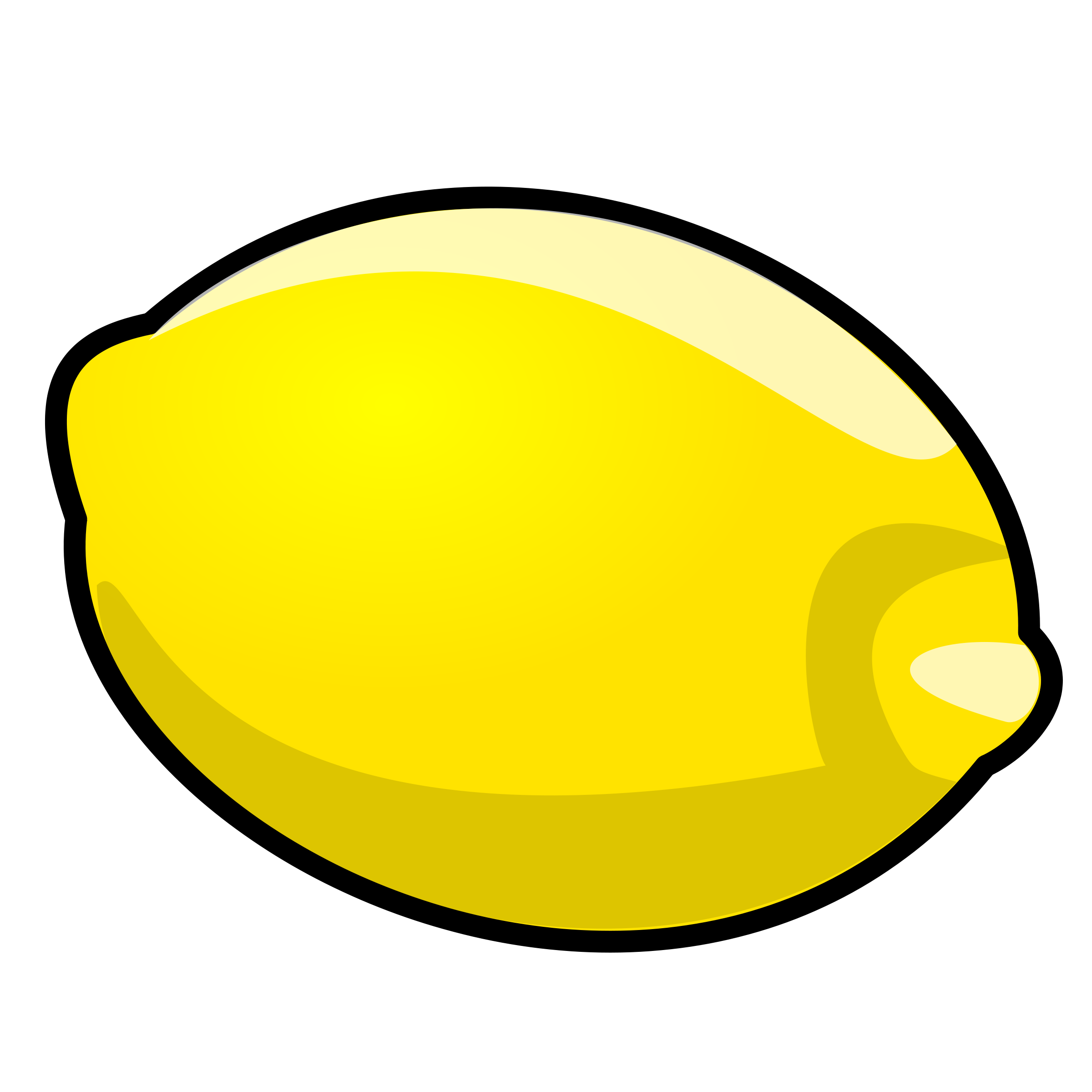 2400x2400 Lemon Slice Clipart