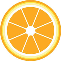 200x200 Orange Clipart Orange Slice