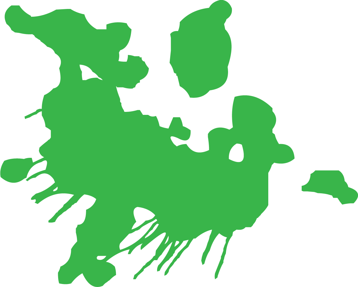 1201x962 Green Paint Splat Clipart