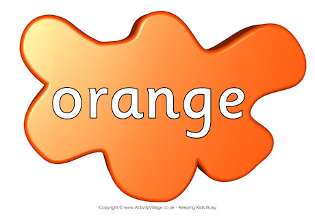 460x325 Orange Poster