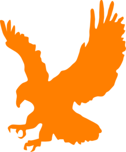 249x300 Orange Clipart Eagle