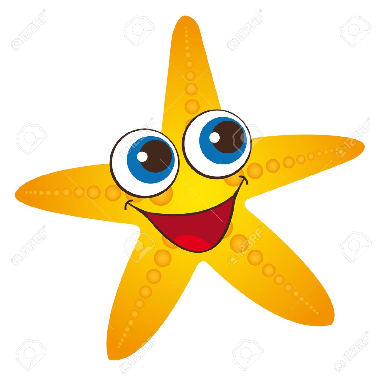 1298x1300 Starfish Clipart White Background