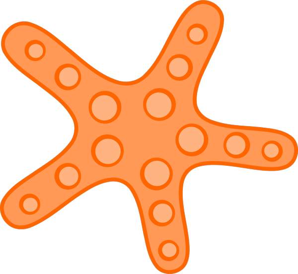 600x552 To Starfish Orange Red Clip Clipart Free Clip Art Images Image 0 3