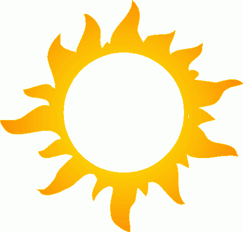 490x468 Sun Clip Art Free
