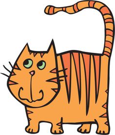 236x276 Tabby Cat My Vector Illustration Tabby Cats