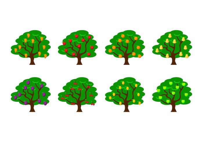 700x490 Orange Tree Free Vector Art