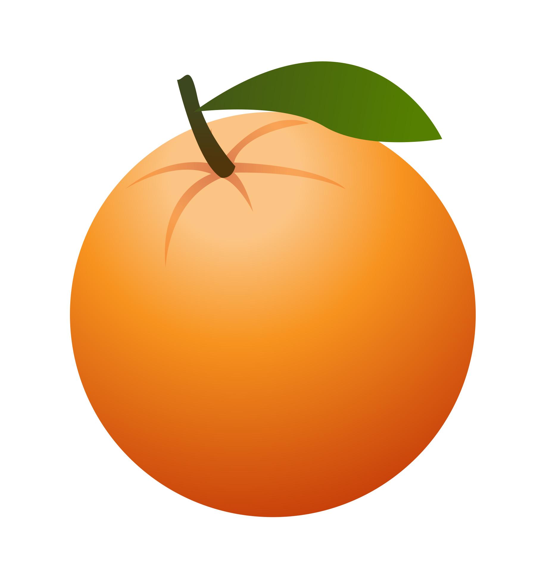 1824x1951 Hd Art Orange Clipart Best Fruit Drawing
