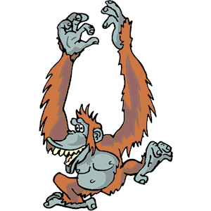 300x300 Top 98 Orangutan Clipart