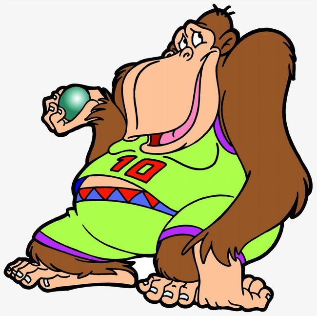 650x647 Orangutan, Creative, Cartoon, Hand Painted Png And Psd File