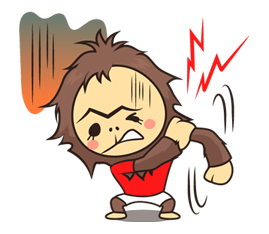 269x234 Orangutan Sticker