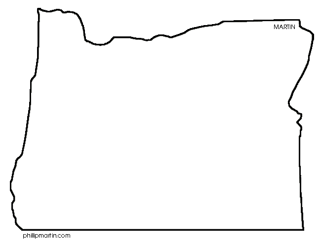 648x496 Oregon Cliparts