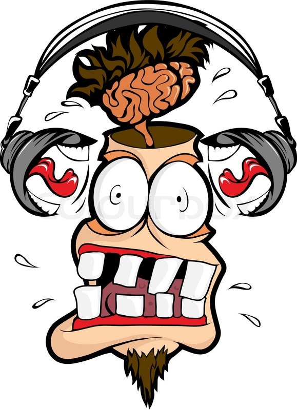 579x800 Very Loud Headset Stock Vector Colourbox