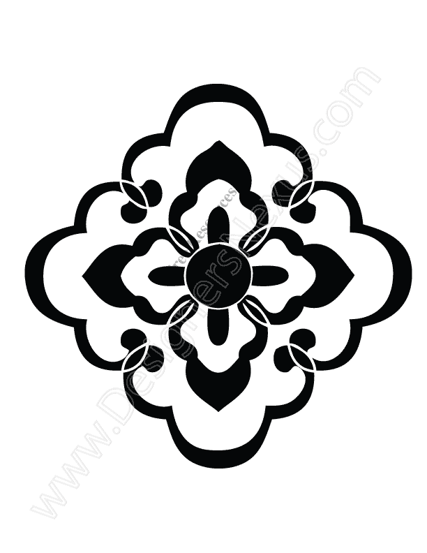 612x792 V11 Free Download Ornament Vector Clip Art