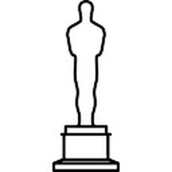 338x338 Oscar Clipart Silhouette