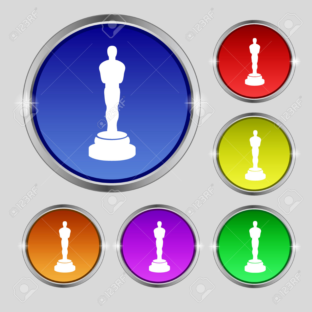 1300x1300 Oscar Clipart Symbol