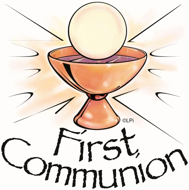 766x768 First Communion Clip Art