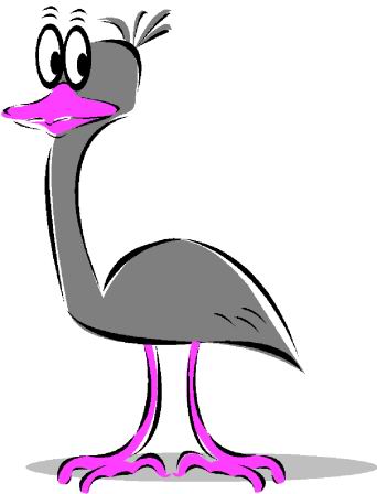 342x448 Ostrich Clip Art Cliparts
