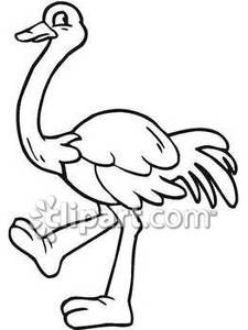 225x300 Top 83 Ostrich Clip Art