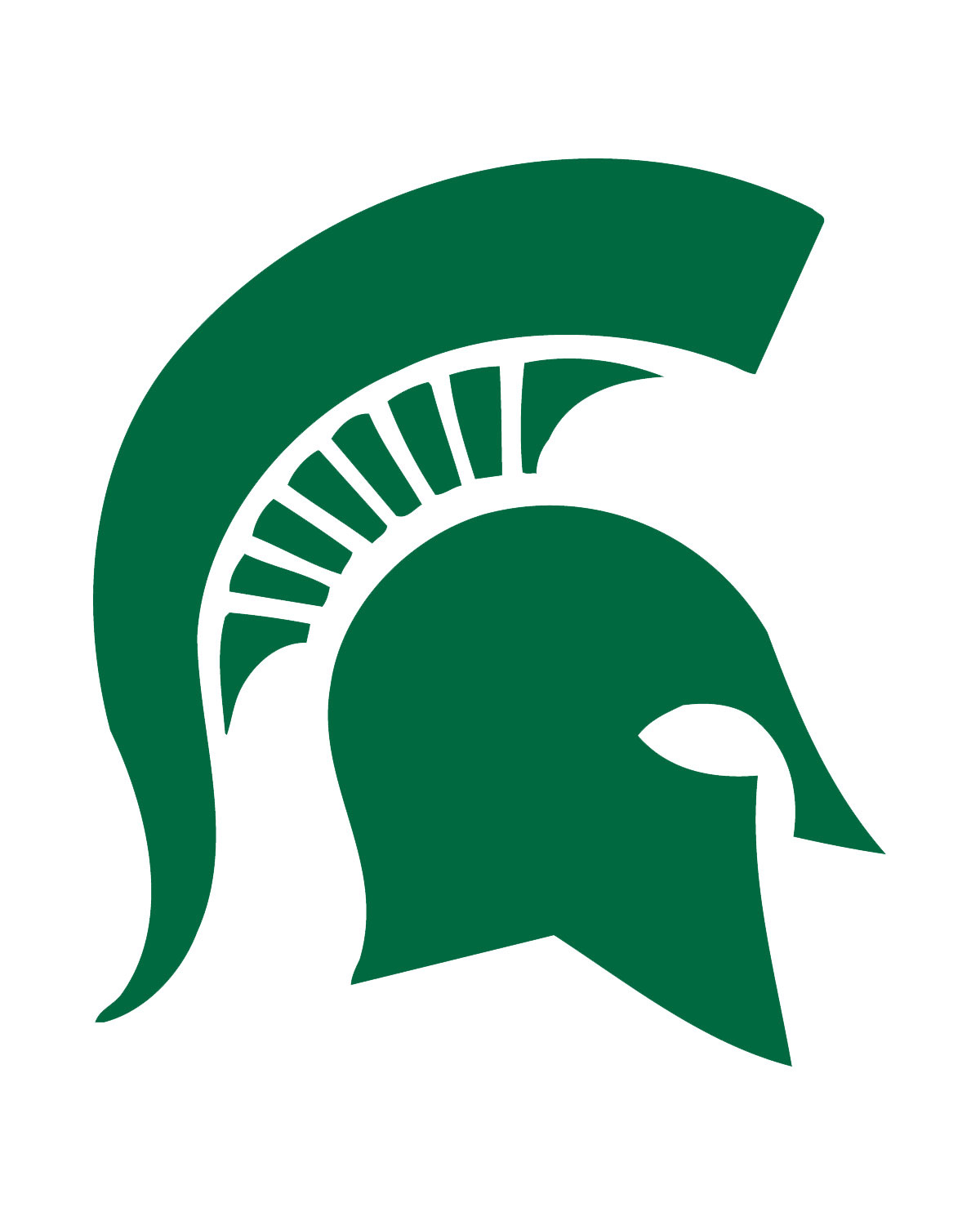 1200x1500 Michigan State University Logo Clip Art