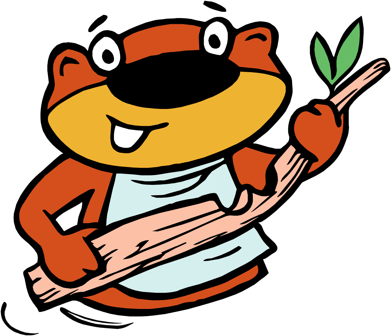 1362x1169 Beaver Clipart Hut
