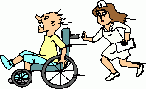 490x301 Patient In Wheelchair Clip Art