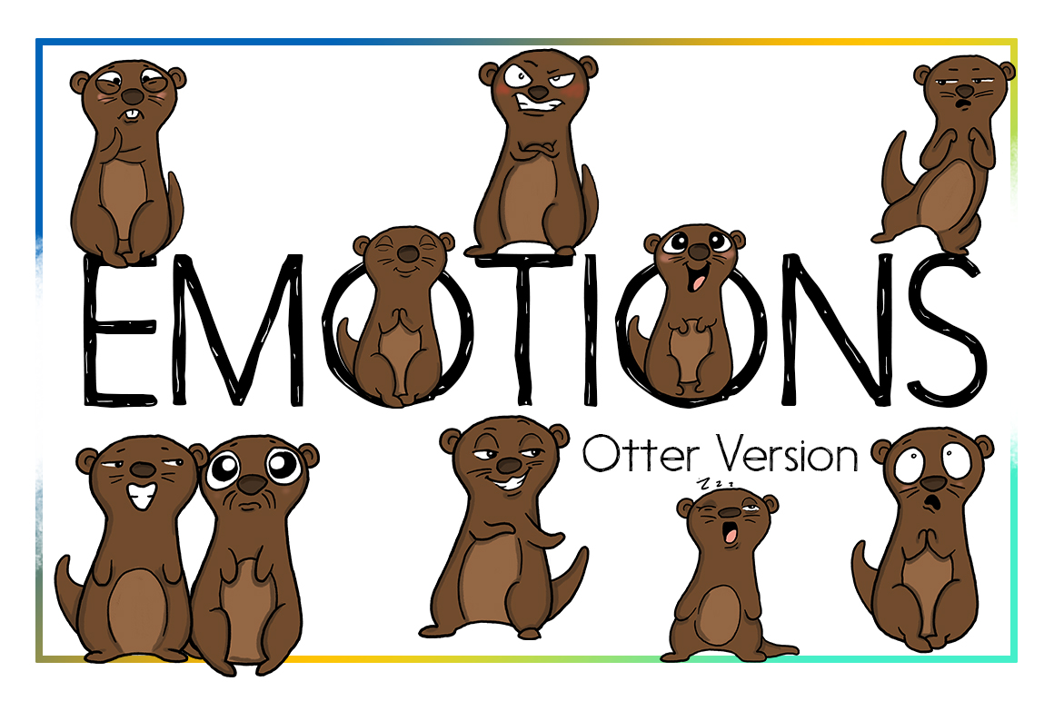 1160x772 Otter Clipart Sea Clipart Nautical Clip Design Bundles