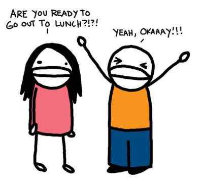 400x364 New Trend English People Love Going Out For Lunch