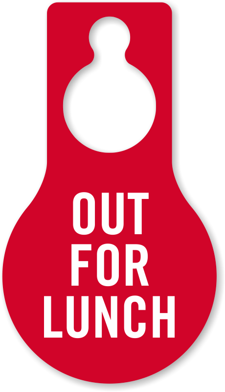 460x800 Out Of Office Signs