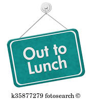 180x195 Out Lunch Sign Stock Photo Images. 1,597 Out Lunch Sign Royalty
