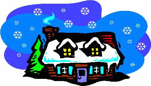 490x278 Lodge Clipart Winter Scene
