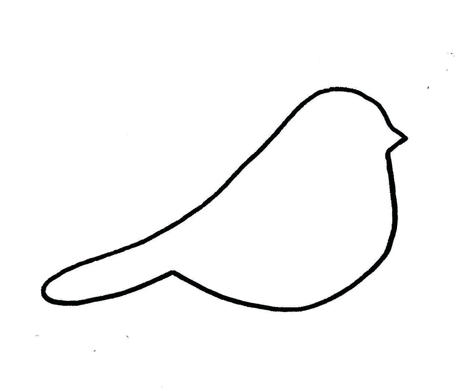Outline Drawings Of Birds | Free download on ClipArtMag