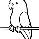 150x150 How To Draw Birds For Kids Outline Drawings Of Birds Free Download