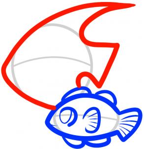 293x302 How To Draw How To Draw Fish For Kids